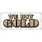 Signmission WE BUY GOLD BANNER SIGN pawn jewelry store cash sign s B-120 We Buy Gold - alternate 1